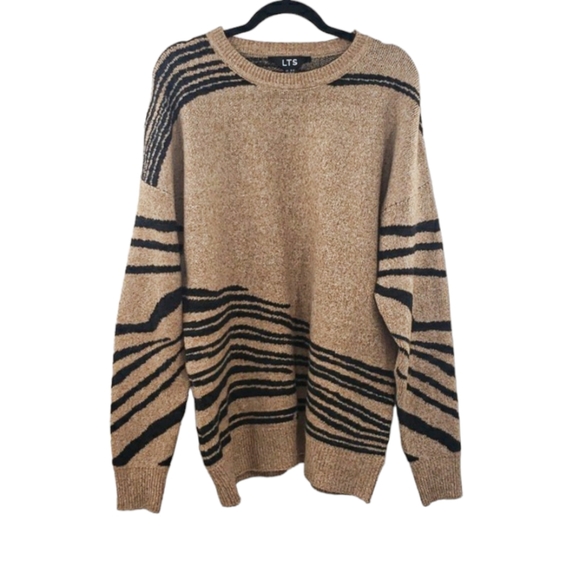 long tall sally Sweaters - LTS Tiger Stripe Cozy Sweater